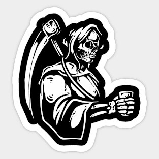 Dead coffee Sticker